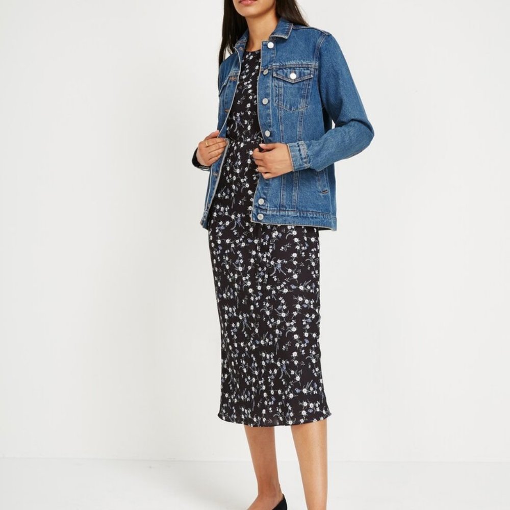 Sleeveless Floral Midi Dress
